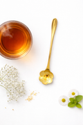 Cuillère fleur dorée – Élégance pour vos pauses thé